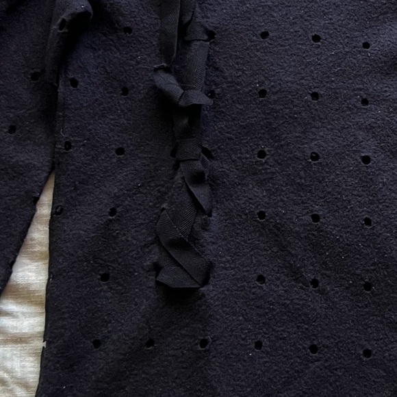 ITALIAN LUXURY BRAND -DAMIR DOMA -BLACK SWEATER-UNISEX-100% COTTON NEW (no tags) - Picture 5 of 8